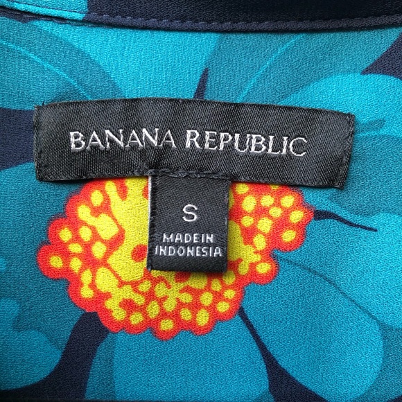 Banana Republic Floral Long Sleeve - Picture 3 of 4